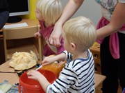 Dýňování s rodiči